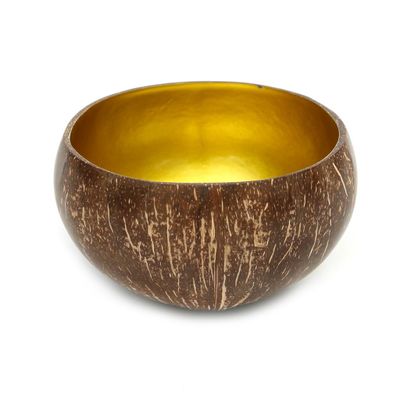 Bowls - The Coco Food Bowl - Natural Gold - BAZAR BIZAR LIVING