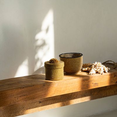 Objets de décoration - Le Bol De Bonbons En Perle - Or - M - BAZAR BIZAR LIVING