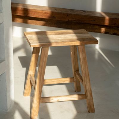 Tabourets - Le tabouret Oriki - Naturel - BAZAR BIZAR LIVING
