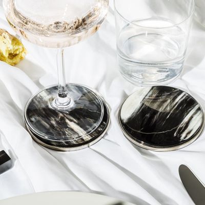 Crystal ware - Coaster Set | Natural Horn - ZANCHI 1952