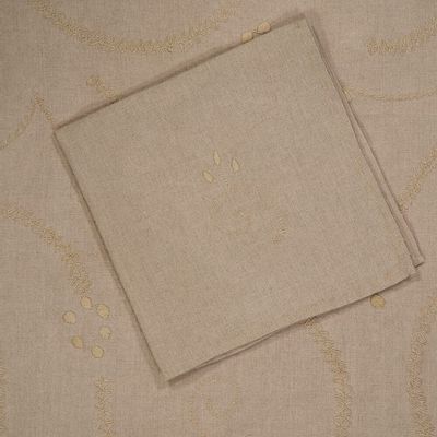 Nappes - Hand Embroidered Viana Tablecloth and Napkin Set - HOUSE OF CAPRICORN