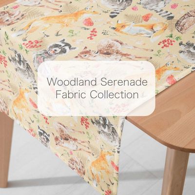 Fabrics - Woodland Serenade by Red Glitter and ArtShine Artist - ARTSHINE