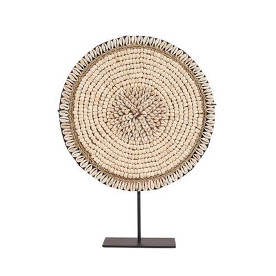 Decorative objects - The Shell Martinique on Stand - Natural White - BAZAR BIZAR LIVING