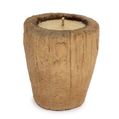 Candlesticks and candle holders - The Candle Trunk - Natural - BAZAR BIZAR LIVING