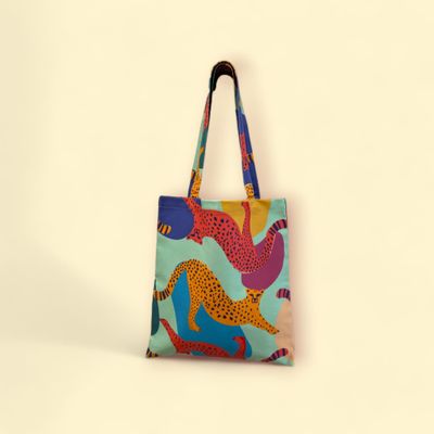 Bags and totes - Cotton canvas tote bag - HELLO FRED