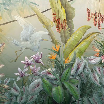 Wallpaper - Arcadia tropical panoramic wallpaper - LA MAISON MURAEM