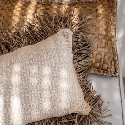 Coussins - Housse De Coussin Saint Tropez - Blanc naturel - 30x50 - BAZAR BIZAR LIVING