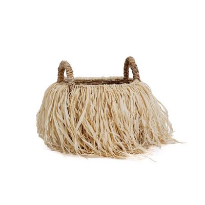 Boîtes de rangement  - Le Panier Raffia - M - BAZAR BIZAR LIVING