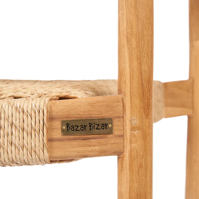 Chairs - The Pandan Dining Chair - Natural - Outdoor - BAZAR BIZAR LIVING