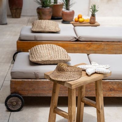 Tabourets - Le Tabouret Silla - Naturel - BAZAR BIZAR LIVING