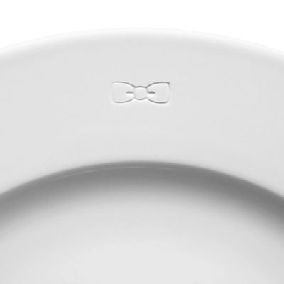 Couverts & ustensiles de cuisine - Lot de 6 assiettes blanches rondes en porcelaine de Limoges - EDEN PARK BY AMALIA HOME COLLECTION