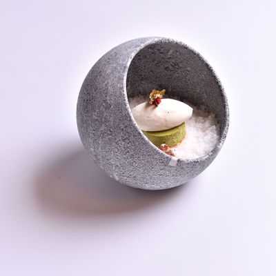 Bowls - Ice cream cup, Stone Sphere - HUKKA DESIGN