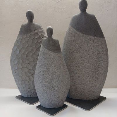 Objets de décoration - Les Gardiens - LUCIE DELMAS SCULPTURE