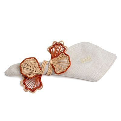 Napkins - DOUBLE SHELL TOWEL RING - ARTESANIAS DEL ATLÁNTICO