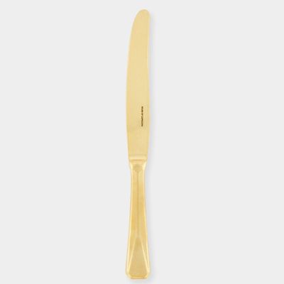 Kitchen utensils - Borgonha Gold Dinner Knife - HOUSE OF CAPRICORN