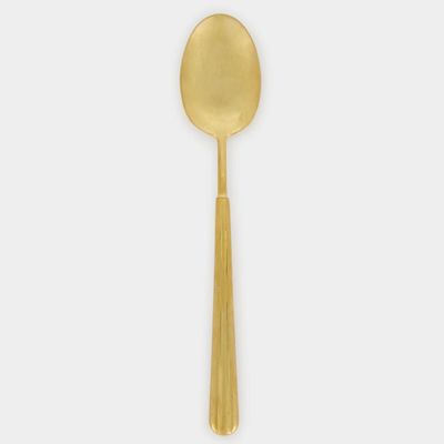 Kitchen utensils - Castro Gold Dinner Spoon - HOUSE OF CAPRICORN