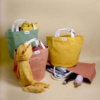 Bags and totes - GOTS certified organic cotton tote bag - ECODIS