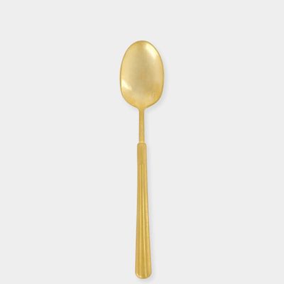 Kitchen utensils - Castro Gold Dessert Spoon - HOUSE OF CAPRICORN