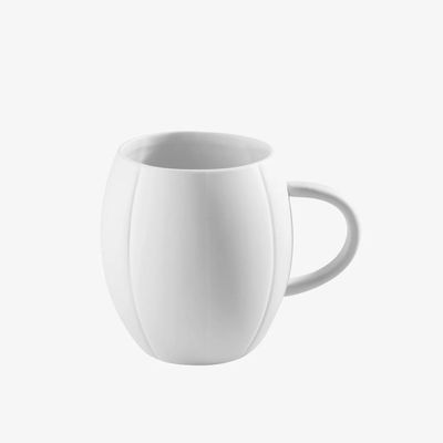 Mugs - White Limoges porcelain mug - Large model - EDEN PARK BY AMALIA HOME COLLECTION