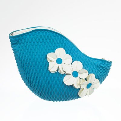 Sacs et cabas - Bleu Sac 3 Fleurs - KORES ACCESSORIES