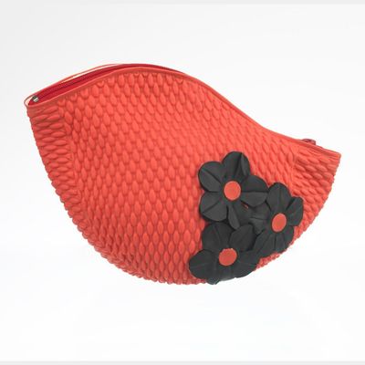 Bags and totes - Red Vintage 3 Flowers Swim Bag - KORES ACCESSORIES