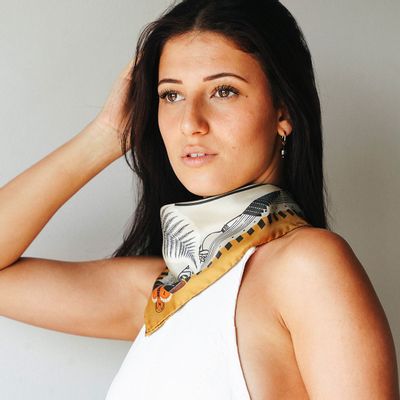Scarves - Poetic fern scarf - PATRICIA LAUZES