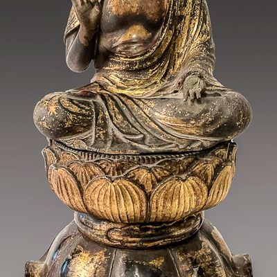 Sculptures, statuettes and miniatures - Buddha Amida JP140 - THIERRY GERBER