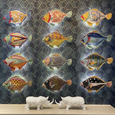 Céramique - Poisson - Applique décorative en céramique - GUADARTE