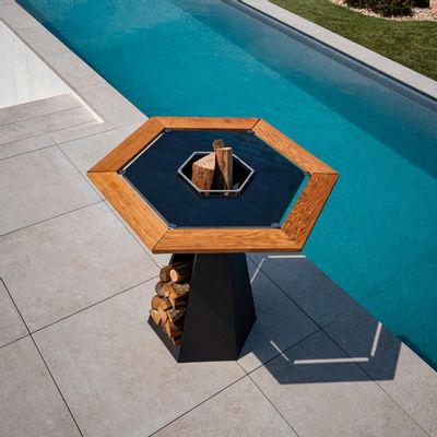 Barbecues - Ceinture bois (accessoires) - HEXAGONE