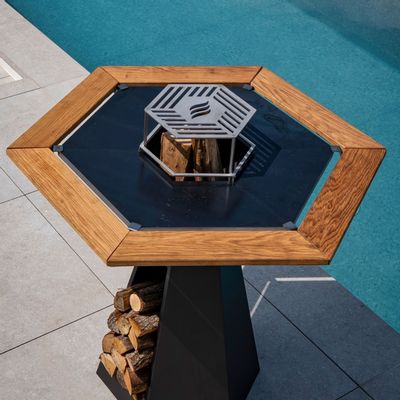 Barbecues - Grille plinthe (accessoires) - HEXAGONE
