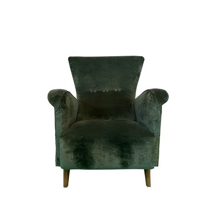 Armchairs - Poltrona In Velluto di Lino - MARILA ZANELLA