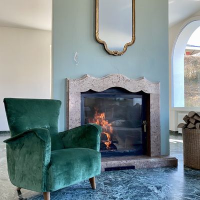 Armchairs - Poltrona In Velluto di Lino - MARILA ZANELLA