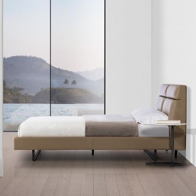 Lits - Camerich Lit Amor Cuir - Matelas 180 cm - RÊVE BY GREGOIR