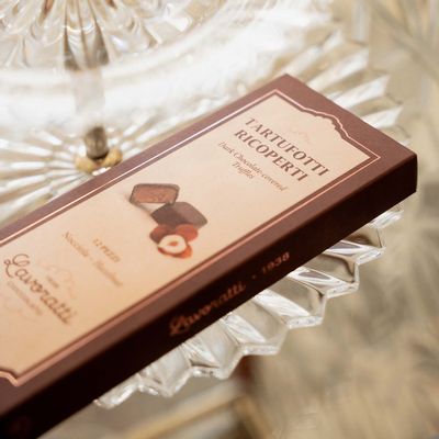 Gifts - Hazelnut Truffles Covered with Dark Chocolate - LAVORATTI 1938 CIOCCOLATO