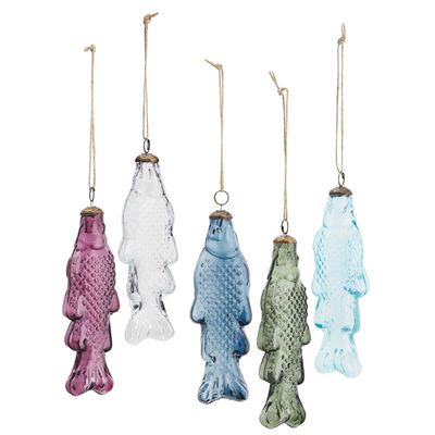 Objets design - Poisson en verre suspendu - MADAM STOLTZ