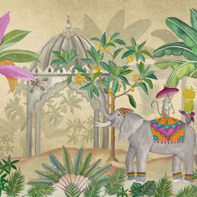 Hotel bedrooms - ED-SG0501 | Handmade Wallpaper - AFFRESCHI & AFFRESCHI