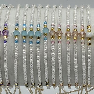 Jewelry - Collection de Bracelets Fantaisie sur Tube - NUSA DUA BIJOUX