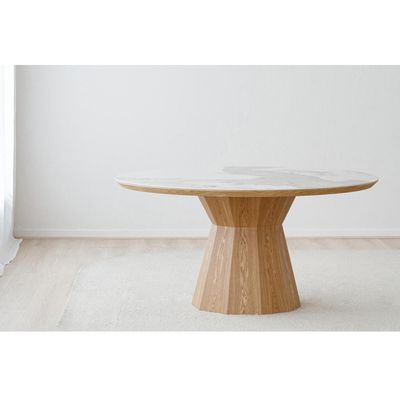 Dining Tables - DINING TABLES. CERAMIC TOP AND ASH VENEER - VP INTERIORISMO