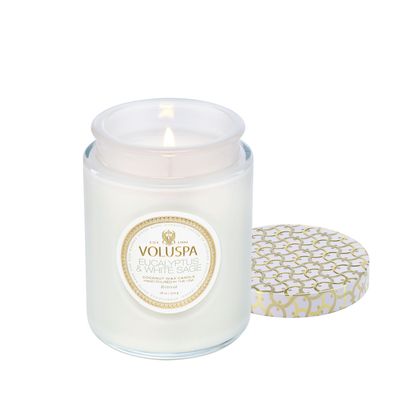 Candles - Eucalyptus & White Sage Large Jar - VOLUSPA