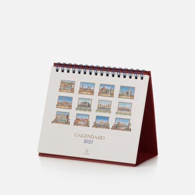 Gifts - Desk calendar - Italian cities views - IL PAPIRO