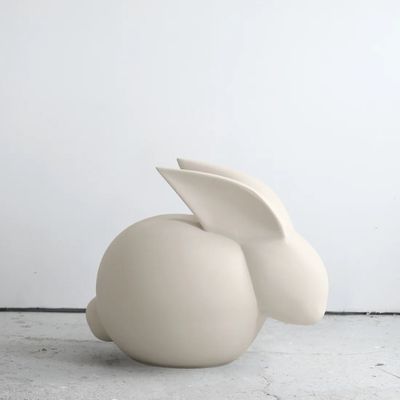 Objets déco enfant - Lapin en céramique ( Très grande taille) - CHAROLLES