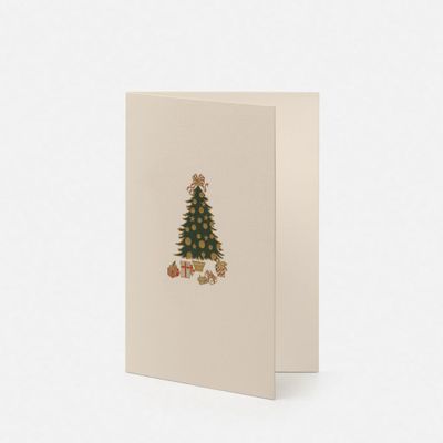 Cadeaux - Carte double - Sapin de Noël - IL PAPIRO