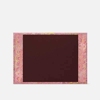 Customizable objects - Hand decorated desk pad - IL PAPIRO