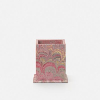 Office sets - Hand decorated pencil holder - IL PAPIRO