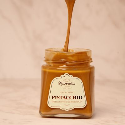 Cadeaux - Pâte à tartiner « Pistacchio Verde di Bronte DOP », 200 g - LAVORATTI 1938 CIOCCOLATO