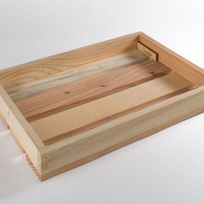 Trays - Plateau Bois Recyclé - LIEU MULTIPLE