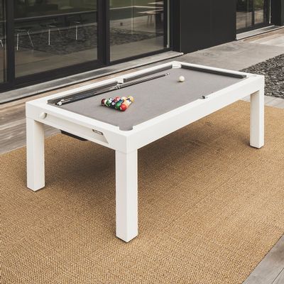 Tables de jardin - Billard Classic in & outdoor Blanc - CORNILLEAU