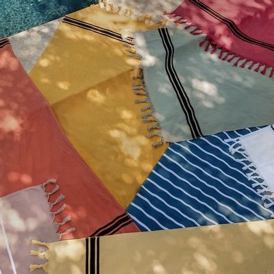 Outdoor decorative accessories - Beach towels by HAOMY - HAOMY / HARMONY TEXTILES