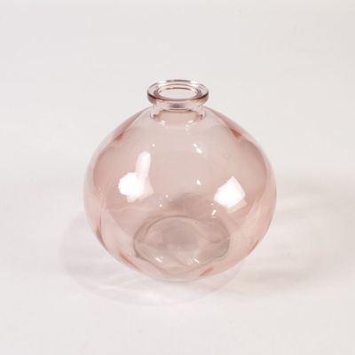 Vases - Vase en verre rose D12cm H11cm - LE COMPTOIR.COM