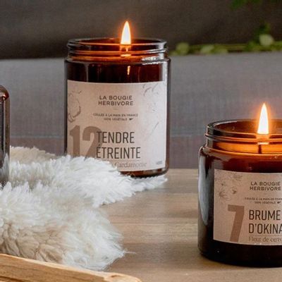 Candles - Exclusivité Revendeur - Pack Bougies Numérotées "Signature" X12 - 90g - LA BOUGIE HERBIVORE